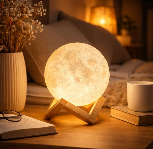 3D Moon Lamp – Magical Moonlight LED Night Light