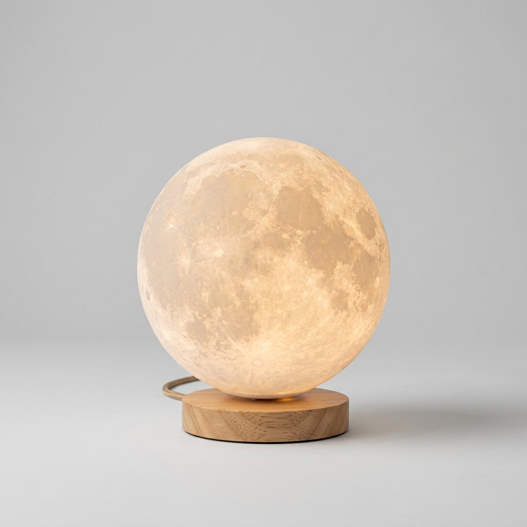 3D Moon Lamp – Magical Moonlight LED Night Light