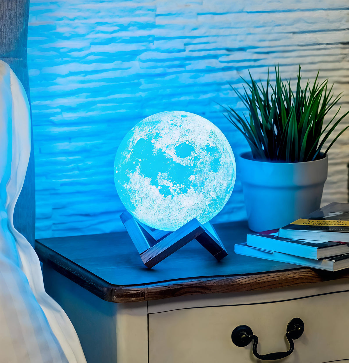 3D Moon Lamp – Magical Moonlight LED Night Light