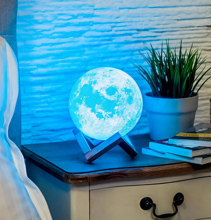 3D Moon Lamp – Magical Moonlight LED Night Light